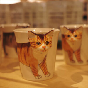 Photo of a cat for Breakfast Cat Mug, Ceramic